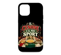 Custodia per iPhone 12/12 Pro Il Cenone È il Mio Sport Capodanno Umorismo
