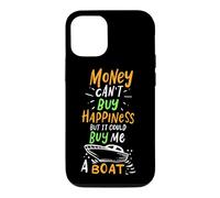 Custodia per iPhone 12/12 Pro Il denaro non può comprare la felicità ma potrebbe comprarmi una barca