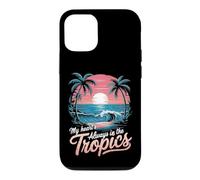 Custodia per iPhone 12/12 Pro Il mio cuore è sempre ai tropici Maui