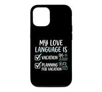 Custodia per iPhone 12/12 Pro Il mio linguaggio d'amore è la pianificazione delle vacanze Amante dei viaggi