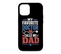 Custodia per iPhone 12/12 Pro Il mio medico preferito mi chiama papà padre orgoglioso medico