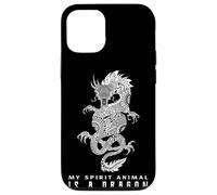 Custodia per iPhone 12/12 Pro Il mio spirito animale è un drago