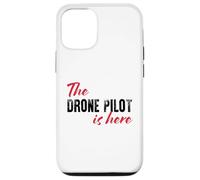 Custodia per iPhone 12/12 Pro Il pilota del drone è qui - Divertente