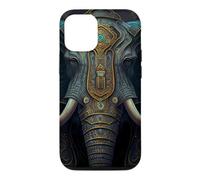 Custodia per iPhone 12/12 Pro Il sublime maestoso re elefante fantasy