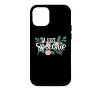 Custodia per iPhone 12/12 Pro Im Just Speechie Patologo Linguoterapia Pesche