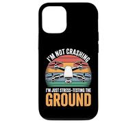 Custodia per iPhone 12/12 Pro I'm Not Crashing Funny FPV Drone Pilot Design