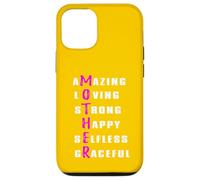 Custodia per iPhone 12/12 Pro Incredibili parole amorevoli e forti per la festa della mamma