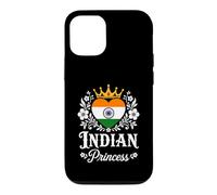 Custodia per iPhone 12/12 Pro Indian Princess India Flag Proud Indian Girl