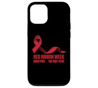 Custodia per iPhone 12/12 Pro Indossiamo la consapevolezza della settimana del nastro rosso rosso ottobre senza droghe