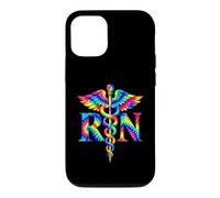 Custodia per iPhone 12/12 Pro Infermiera registrata Rainbow Healthcare RN Nurses Pride