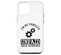 Custodia per iPhone 12/12 Pro Ingegnere del software IT Guy Sono il supporto tecnico non pagato della mia famiglia