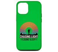 Custodia per iPhone 12/12 Pro Inseguendo la luce perdere il sonno Alba Chaser Fotografia