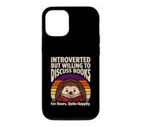 Custodia per iPhone 12/12 Pro Introverso ma disposto a discutere di libri