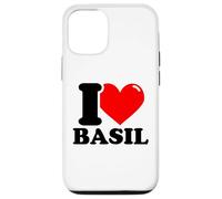 Custodia per iPhone 12/12 Pro Io amo Basil