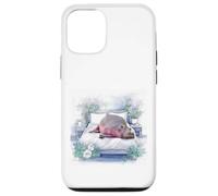 Custodia per iPhone 12/12 Pro Ippopotamo che dorme nel letto