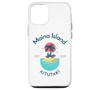 Custodia per iPhone 12/12 Pro Isola di Maina Aitutaki Isole Cook