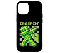 Custodia per iPhone 12/12 Pro It's My 4th Birthday Boy Gamer Creepin' Into 4 Gamer Pixel