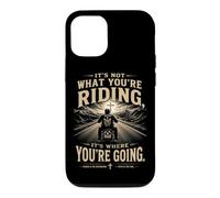 Custodia per iPhone 12/12 Pro It's Not What You're Riding, It's Where You're Going - Biker