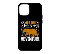 Custodia per iPhone 12/12 Pro It's Time For A New Adventure Camping Hiking Camper Nature