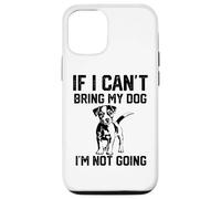 Custodia per iPhone 12/12 Pro Jack Russell Terrier Se non posso portare il mio cane non ci