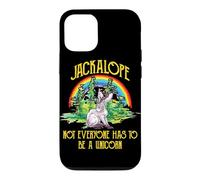 Custodia per iPhone 12/12 Pro Jackalope Not Everyone Has To Be A Unicorn Rainbow Camping