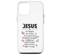 Custodia per iPhone 12/12 Pro Jesus is The Messiah Mighty God Beautiful Savior Lamb of God