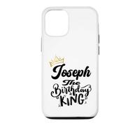 Custodia per iPhone 12/12 Pro Joseph The Birthday King Happy Birthday Shirt Uomini Ragazzi Adolescenti
