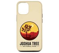 Custodia per iPhone 12/12 Pro Joshua Tree National Park Retro California Desert Tramonto