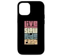 Custodia per iPhone 12/12 Pro Journey Attitude Live Slow Adventurer Ride Fast Appassionato