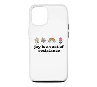 Custodia per iPhone 12/12 Pro Joy is an Act of Resistance Rainbow Pride Month Human Rights