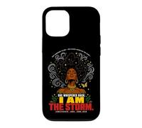 Custodia per iPhone 12/12 Pro Juneteenth La tempesta 1865 Nero Donne Nero Storia Mese
