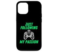 Custodia per iPhone 12/12 Pro Just Following My Passion Career Esports Streamer FPS Gamer