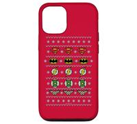 Custodia per iPhone 12/12 Pro Justice League Justice Shields Christmas Sweater
