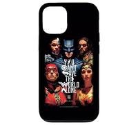 Custodia per iPhone 12/12 Pro Justice League Movie Save The World Poster