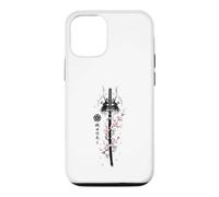 Custodia per iPhone 12/12 Pro Katana Samurai Oda Nobunaga Sakura Bloom