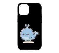 Custodia per iPhone 12/12 Pro Kawaii Balena Carino Mare Animale