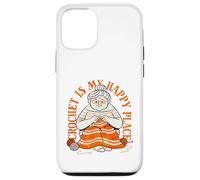 Custodia per iPhone 12/12 Pro Knitting Is My Creative Haven Grandma Knitter