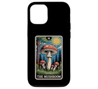 Custodia per iPhone 12/12 Pro La carta dei tarocchi dei funghi Morel Fungi Mycology funghi