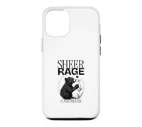 Custodia per iPhone 12/12 Pro La rabbia pura mi consuma (divertente dichiarazione ironica) (simpatico orso)