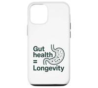Custodia per iPhone 12/12 Pro La salute dell'intestino è uguale alla longevità citazione