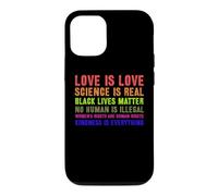 Custodia per iPhone 12/12 Pro La scienza è un vero orgoglio gay LGBT o LGBTQ L"amore è amore Sii gentile