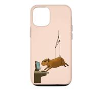 Custodia per iPhone 12/12 Pro LA SPIA CAPYBARA PIÙ FREDDA IN RAGGIA