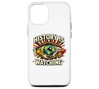 Custodia per iPhone 12/12 Pro La storia sta guardando la protesta dell'occhio del tempo