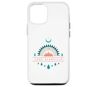 Custodia per iPhone 12/12 Pro LAGO GLENVILLE chiaro di luna arcobaleno
