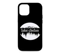 Custodia per iPhone 12/12 Pro Lake Chelan Washington Nature Vacation Souvenir Design