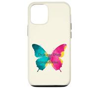 Custodia per iPhone 12/12 Pro Lascia che Dio ti trasformi una farfalla di cristiana