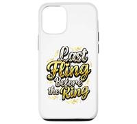 Custodia per iPhone 12/12 Pro Last Fling Before The Ring Bride, addio al nubilato