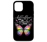 Custodia per iPhone 12/12 Pro Le farfalle appaiono quando gli angeli sono vicini a una farfalla colorata