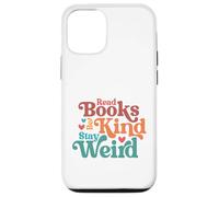 Custodia per iPhone 12/12 Pro Leggi Libri Rimani Strano Groovy Bookworm Reader