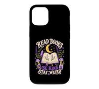 Custodia per iPhone 12/12 Pro Leggi libri Sii gentile Rimani strano Mistico Divertente Amante dei libri